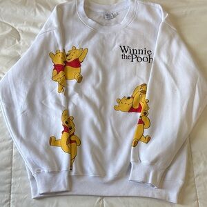 Disney Winnie the Pooh White Sweater